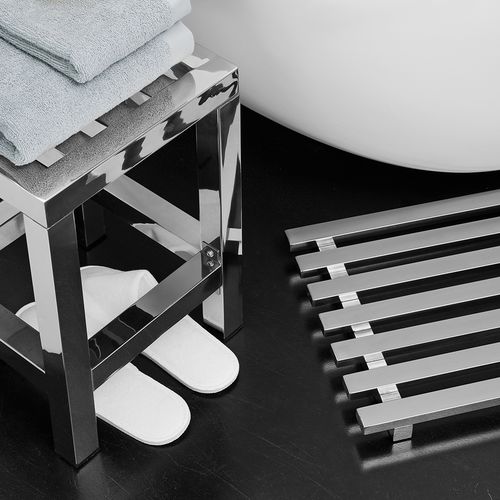 Caillebotis en inox - PLAZZA - BATH BAZAAR - pour douche / antidérapant