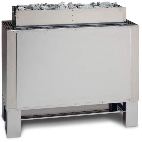Poêle de sauna électrique - 34.g - Fire Ice Systemtec Georg Zelger e.K. - 10 kW - 20 kW / 20 kW - 50 kW / au sol