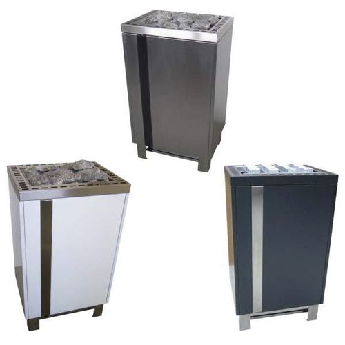 Poêle de sauna électrique - thermos tm48-s  - Fire Ice Systemtec Georg Zelger e.K. - 5 kW - 10 kW / 10 kW - 20 kW / en inox