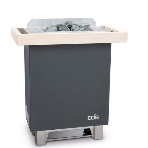 Poêle de sauna électrique - eos Gracil - Fire Ice Systemtec Georg Zelger e.K. - 5 kW - 10 kW / au sol / en inox
