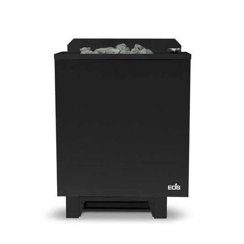 Poêle de sauna électrique - eos Bi-O Gracil - Fire Ice Systemtec Georg Zelger e.K. - 5 kW - 10 kW / au sol / en inox