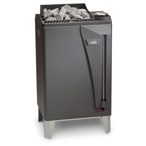 Poêle de sauna électrique - eos Bi-O Max - Fire Ice Systemtec Georg Zelger e.K. - 5 kW - 10 kW / 10 kW - 20 kW / au sol