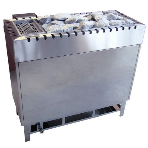 Poêle de sauna électrique - Vapo-therm - Fire Ice Systemtec Georg Zelger e.K. - 5 kW - 10 kW / 20 kW - 50 kW / au sol