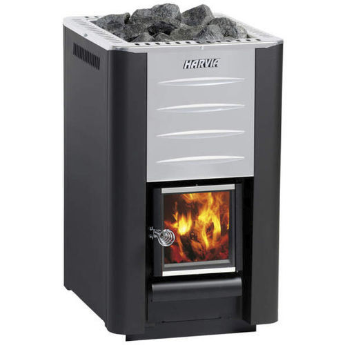 Poêle de sauna à bois - Harvia 20 Pro  - Fire Ice Systemtec Georg Zelger e.K. - 20 kW - 50 kW / au sol / en inox