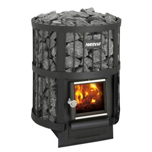 Poêle de sauna à bois - Harvia Legend 150 - Fire Ice Systemtec Georg Zelger e.K. - 10 kW - 20 kW / au sol / en acier