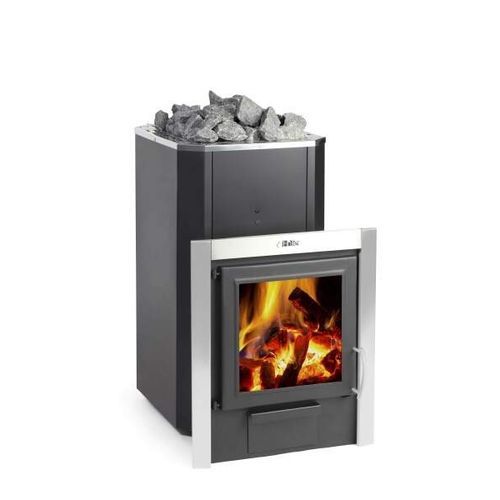 Poêle de sauna à bois - FinTec Finn mh - Fire Ice Systemtec Georg Zelger e.K. - 9 kW / au sol / en métal