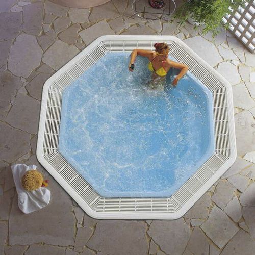 Spa encastrable - Octagon - Fire Ice Systemtec Georg Zelger e.K. - octogonal / 3 places / 6 places