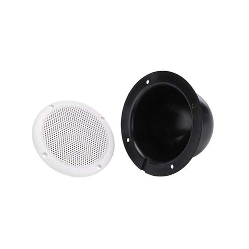 Enceinte d'extérieur -  640-14366-4 - Fire Ice Systemtec Georg Zelger e.K. - en plastique / 2.1 / ronde