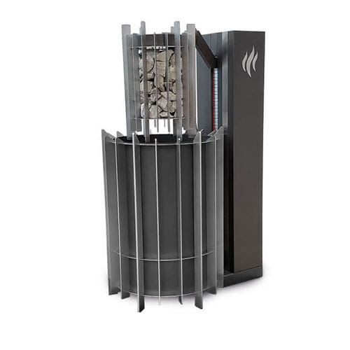 Poêle de sauna électrique - EOSphere - Fire Ice Systemtec Georg Zelger e.K. - 0 - 5 kW / au sol / en métal
