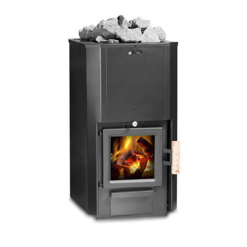 Poêle de sauna à bois - FinTec Iwo Trend  - Fire Ice Systemtec Georg Zelger e.K. - 9 kW / au sol / en métal
