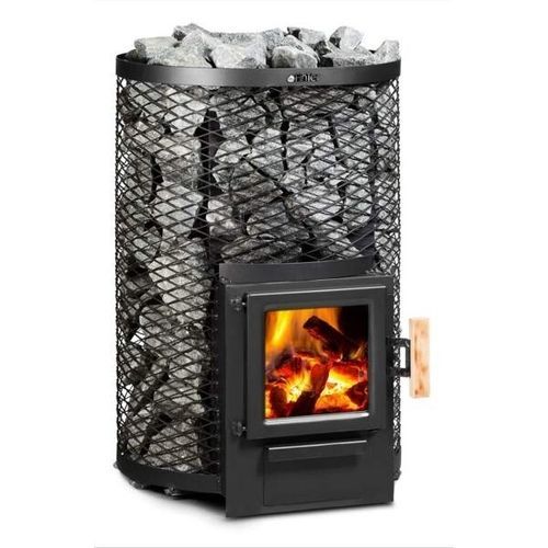 Poêle de sauna à bois - FinTec Kjeld - Fire Ice Systemtec Georg Zelger e.K. - 9 kW / au sol / en acier