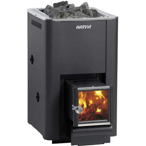 Poêle de sauna à bois - Harvia 20 sl - Fire Ice Systemtec Georg Zelger e.K. - 20 kW - 50 kW / au sol / en métal