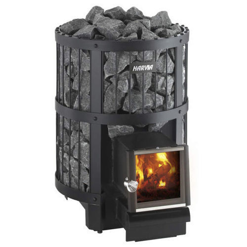 Poêle de sauna à bois - Harvia Legend 150 sl - Fire Ice Systemtec Georg Zelger e.K. - 10 kW - 20 kW / au sol / en acier