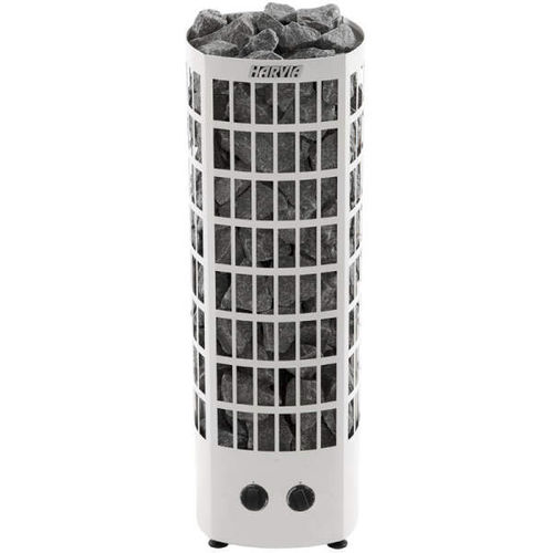 Poêle de sauna électrique - Cilindro pc70e - Fire Ice Systemtec Georg Zelger e.K. - 7 kW / au sol / en inox