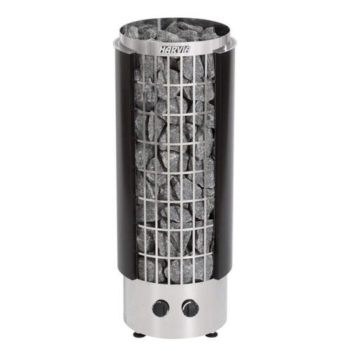 Poêle de sauna électrique - Cilindro pc70h - Fire Ice Systemtec Georg Zelger e.K. - 7 kW / au sol / en acier