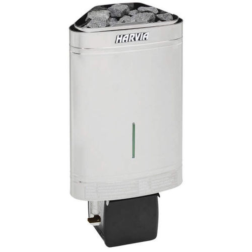 Poêle de sauna électrique - HARVIA DELTA COMBI - Fire Ice Systemtec Georg Zelger e.K. - 0 - 5 kW / au sol / en inox