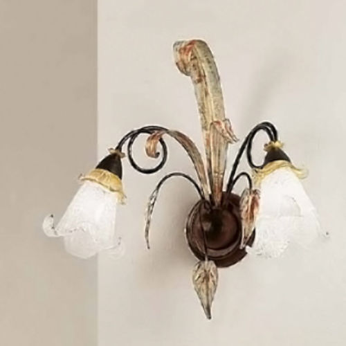 Applique murale classique - 2200/2A - LAM Export - d'intérieur / en acier / en verre