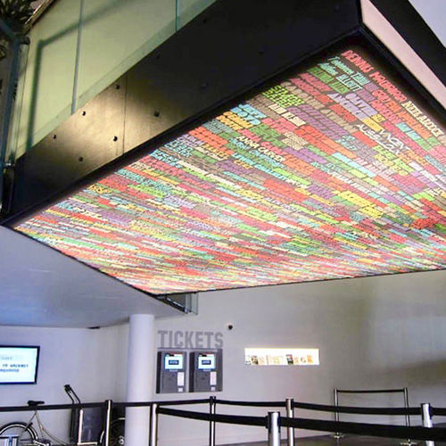 Plafond tendu en toile - Nevitec Stretch Ceiling - en tissu / imprimé / couleur