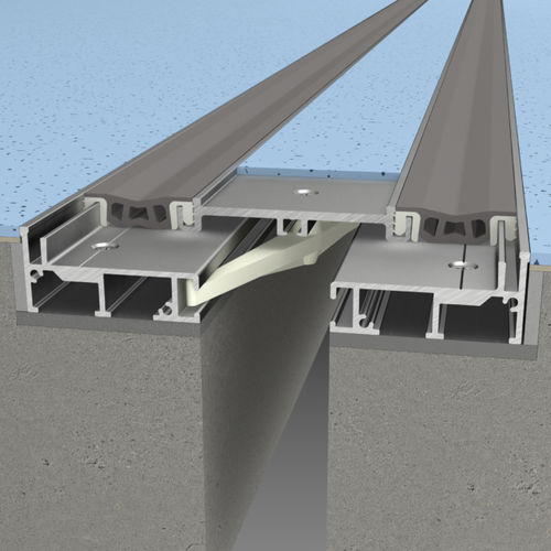 Joint de dilatation en caoutchouc - DGTR & GTR SERIES - CS Construction Specialties - en thermoplastique / en aluminium / de sol