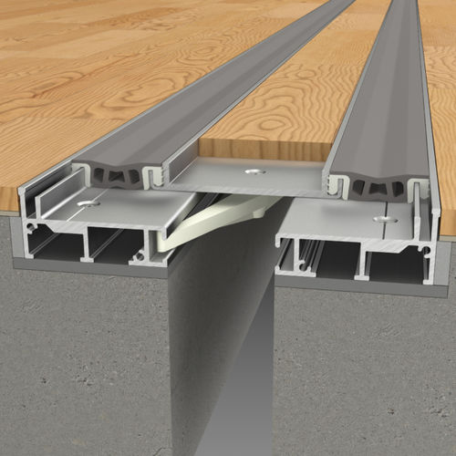 Joint de dilatation en caoutchouc - DGTRD & GTRD SERIES - CS Construction Specialties - en thermoplastique / en aluminium / de sol