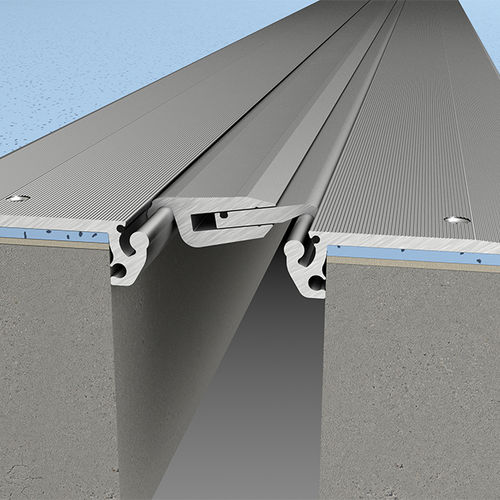 Joint de dilatation en aluminium - APF-SM SERIES - CS Construction Specialties - de sol / mur