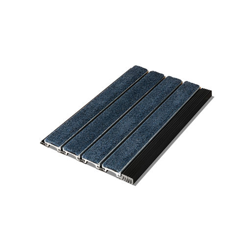 Tapis d'entrée professionnel - PEDILUXE® - CS Construction Specialties - aluminium / en laiton / antisalissure