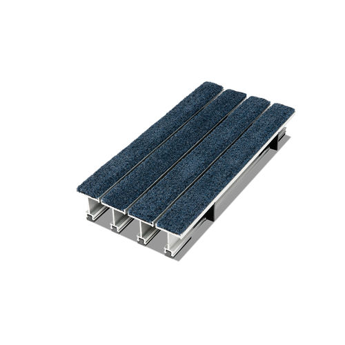Tapis d'entrée professionnel - PEDIGRID® - CS Construction Specialties - en aluminium / en laiton / antisalissure