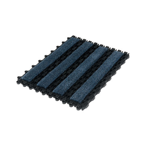 Tapis d'entrée professionnel - HELIX® TILES - CS Construction Specialties - en caoutchouc / en PVC / en vinyle