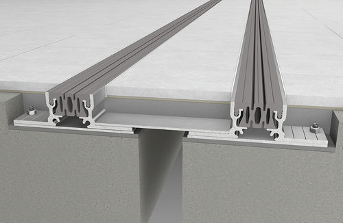 Joint de dilatation en PVC - HOD-HD & HOD-HDS series - CS Construction Specialties - en aluminium / en inox / en acier inoxydable poli