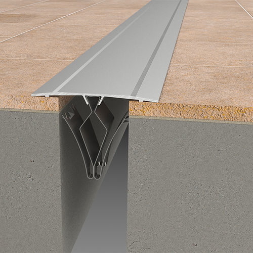 Joint de dilatation en aluminium - W SERIES - CS Construction Specialties - pour sol / mur / à joint