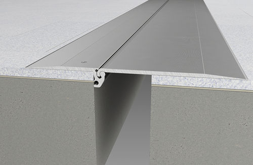 Joint de dilatation en aluminium - PCH SERIES - CS Construction Specialties - pour sol / mur / à joint