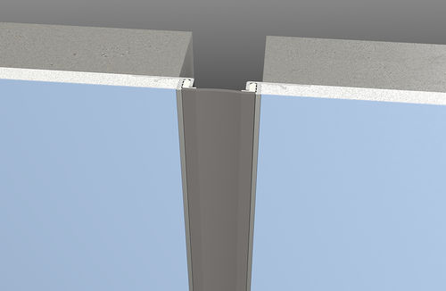 Joint de dilatation en caoutchouc - FWFP SERIES - CS Construction Specialties - en thermoplastique / en aluminium / en plâtre