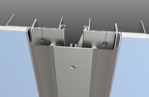 Joint de dilatation en caoutchouc - GTW SERIES - CS Construction Specialties - en thermoplastique / en aluminium / mur