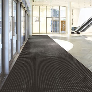 Tapis d'entrée pour établissement public - PEDILUXE® 20 - CS Construction Specialties - pour centre commercial / pour supermarché / pour hôpital