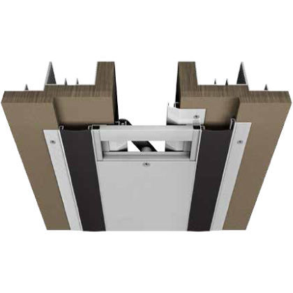 Couvre-joint d'aluminium - SGW SERIES - CS Construction Specialties - pour joint de dilatation