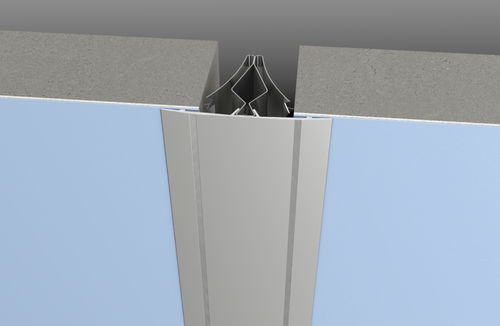 Couvre-joint en aluminium - W SERIES  - CS Construction Specialties - en acier inox / pour joint de dilatation