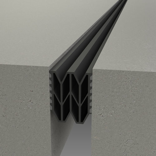 Couvre-joint en EPDM - HB SERIES - CS Construction Specialties - en caoutchouc extrudé / époxy / pour joint de dilatation