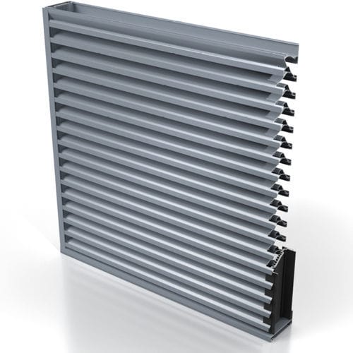 Grille de ventilation en aluminium - RSH-5700AL - CS Construction Specialties - rectangulaire / d'extérieur / professionnelle