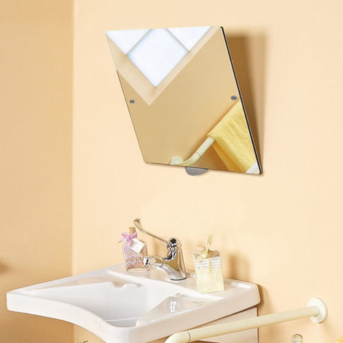 Miroir de salle de bain mural - SN.5060 - STYLA s.r.l. - contemporain / rectangulaire / en acier inoxydable poli