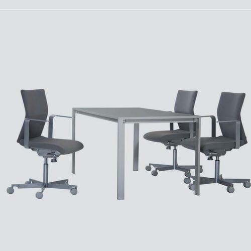 Fauteuil de direction contemporain - BURGO - JULCAR - en cuir / en tissu / tapissé