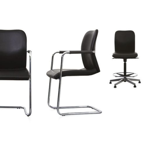 Chaise de bureau contemporaine - E100 - JULCAR - d'intérieur / en tissu / en maille