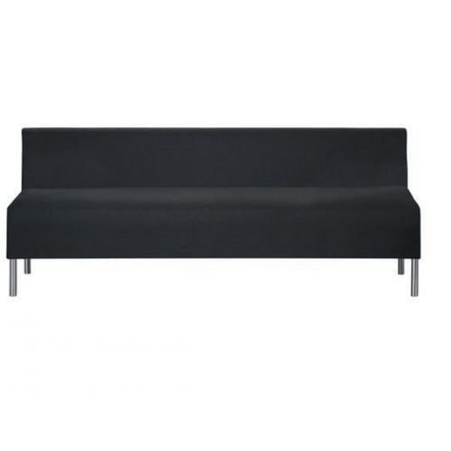 Canapé contemporain - KUBO - 1C - JULCAR - en tissu / en simili cuir / marron