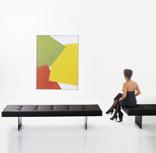 Banc tapissé - BANQUETA - 1F - JULCAR - contemporain / en simili cuir / sans dossier