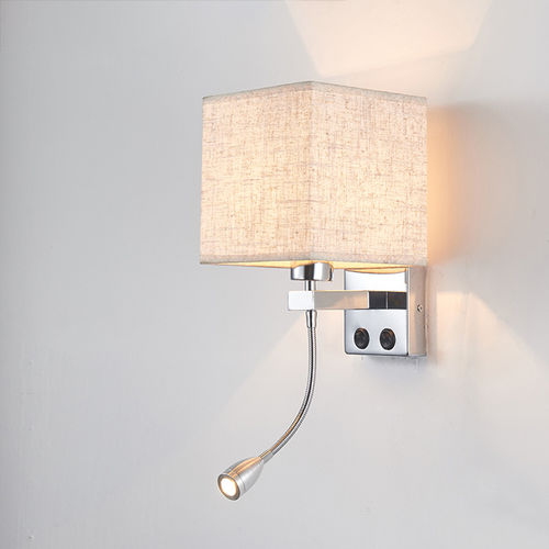 Applique murale contemporaine - KD-LWL-ALK30 - kindom opto-electronic co.,ltd - d'intérieur / en aluminium / en tissu