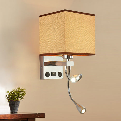 Applique murale contemporaine - KD-LWL-ALUK31 - kindom opto-electronic co.,ltd - d'intérieur / en aluminium / en tissu