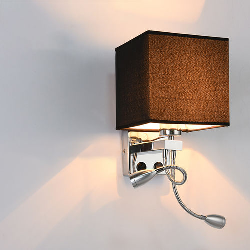 Applique murale contemporaine - KD-LWL-ALK31 - kindom opto-electronic co.,ltd - d'intérieur / en aluminium / en tissu