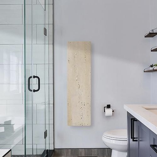Radiateur électrique - Le Travertino - Chaleur Naturelle - 750 w / contemporain / en pierre naturelle