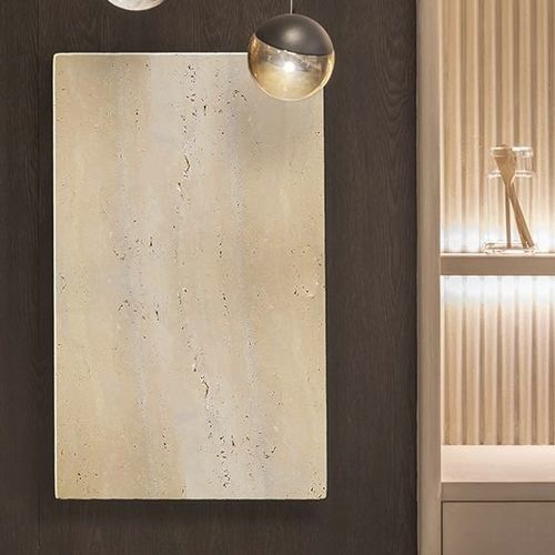 Radiateur électrique - Le Travertino - Chaleur Naturelle - 750 w / contemporain / en pierre naturelle
