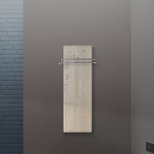 Radiateur sèche-serviette électrique - Le Fante Travertino - Chaleur Naturelle - 500 w / contemporain / en pierre naturelle