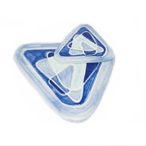 Plateau de service en céramique - NUVOLETTE - mavi ceramica